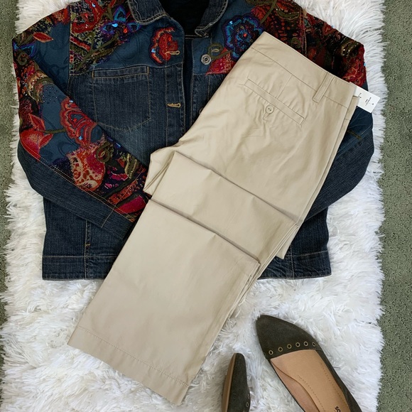 GAP Pants - Gap Size 8 X Long Classic Khaki New With Tags